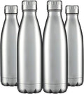 HASLE OUTFITTERS 17oz Stainless Steel Water Bottles Bulk, Vacuum Insulated by HASLEOUTFITTERS