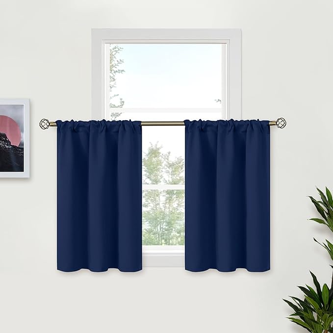 BGment Small Blackout Curtains 36 Inch Length by BGment