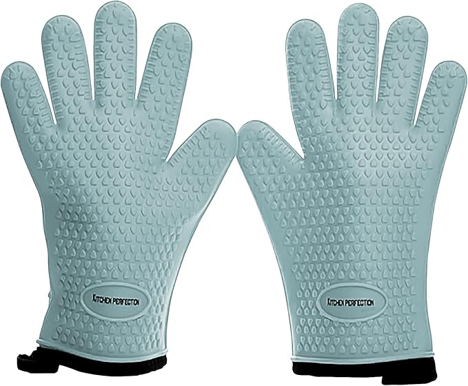 KITCHEN PERFECTION S Silicone Smoker Oven Gloves by Kitchenperfection