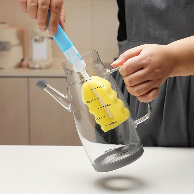 Large Glass Oil Dispenser Bottle - Image 7