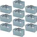 VENO 10 Pack Moving and Storage Bags, Heavy Duty, Alternative to Moving Boxes by Veno