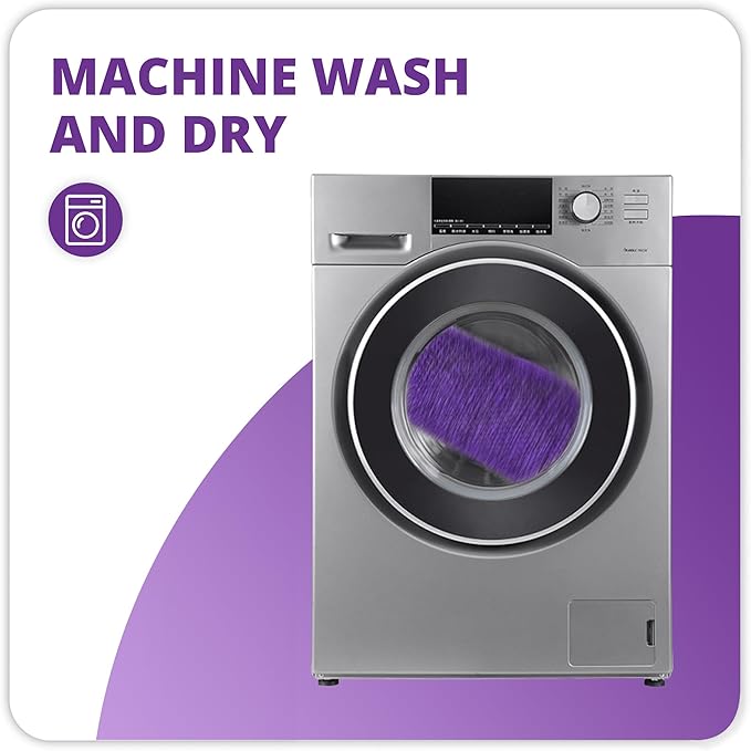 Toilet Rugs U Shaped Bathroom Rug, Machine Washable Non Slip Quick Dry Super - Image 5