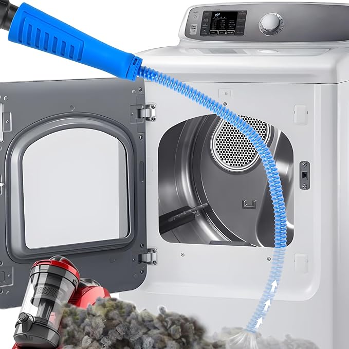 Dryer Cleaner Vent Brush - 70cm or 75cm Long Flexible Dryer Vent Cleaner & - Image 3