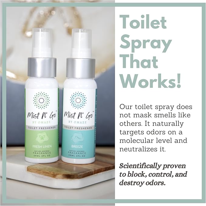 Mist N' Go by Omaze Travel Toilet Odor Eliminator - Image 3