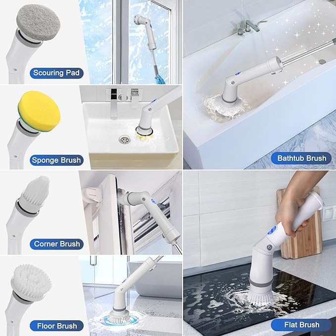 Qimedo Handheld Spin Scrubber - Image 5