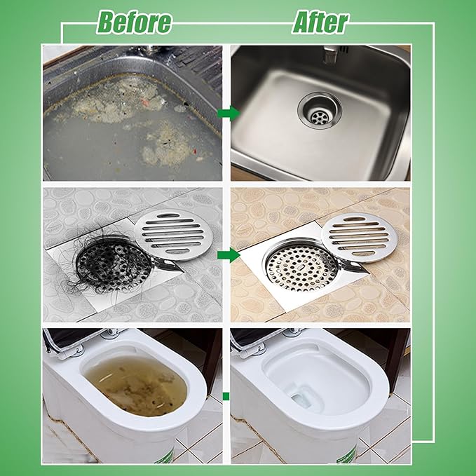 Drain Clog Remover Powder Sink Drain Cleaner - Image 3