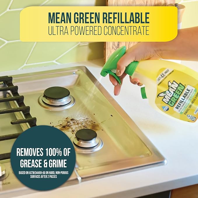 Mean Green Refillable Ultra Powered CONCENTRATE Multi-Purpose Cleaner, Citrus & - Image 4
