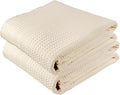 GILDEN TREE Waffle Bath Sheet Large Bath Towels Quick Dry Thin Body Towels by GildenTree