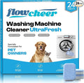 Washing Machine Cleaner Tablets, Septic Safe Descaler by Flowcheer