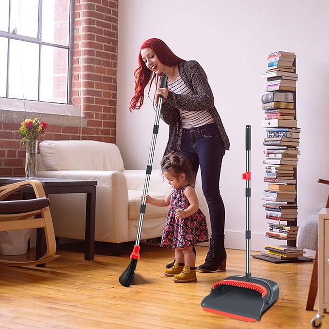 kelamayi Upgrade Broom and Dustpan Set, Broom - Image 7