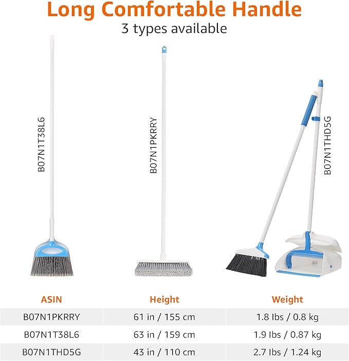 Amazon Basics Dustpan Broom Set - Image 5