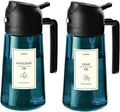 TrendPlain 16oz/470ml Blue Glass Olive Oil Sprayer by TrendPlain