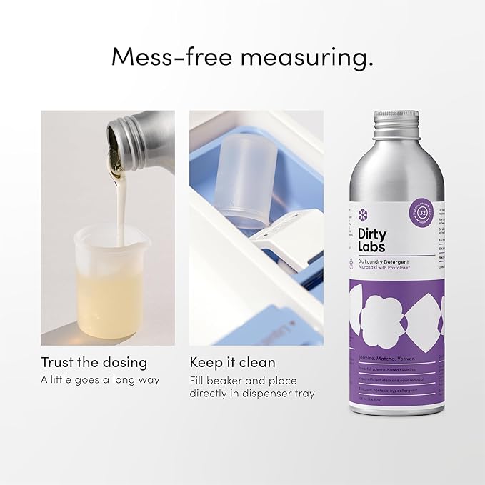 Dirty Labs | Murasaki Scent | Bio Enzyme Liquid Laundry Detergent | 32 Loads | - Image 7