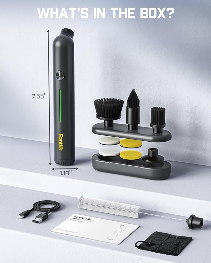 Fanttik G9 Nano Cordless Spin Scrubber - Image 9
