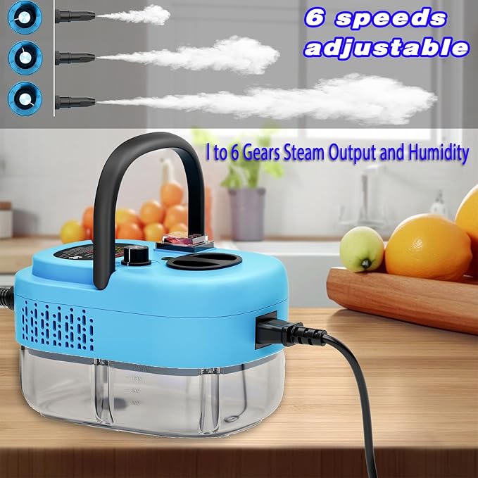 2500W Handheld Steam Cleaner, Portable Car Steamer - Image 3