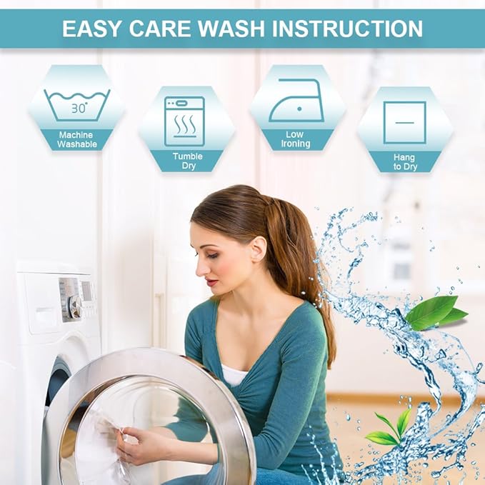 RYB HOME Small Window Blackout Curtains - Image 7