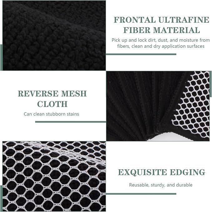 SINLAND Microfiber Dish Cloth for Washing Dishes Dish Washing Rags Best Kitchen - Image 4