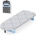 Small Ironing Board Tabletop, Foldable Mini Ironing Board, Table top Ironing by APEXCHASER