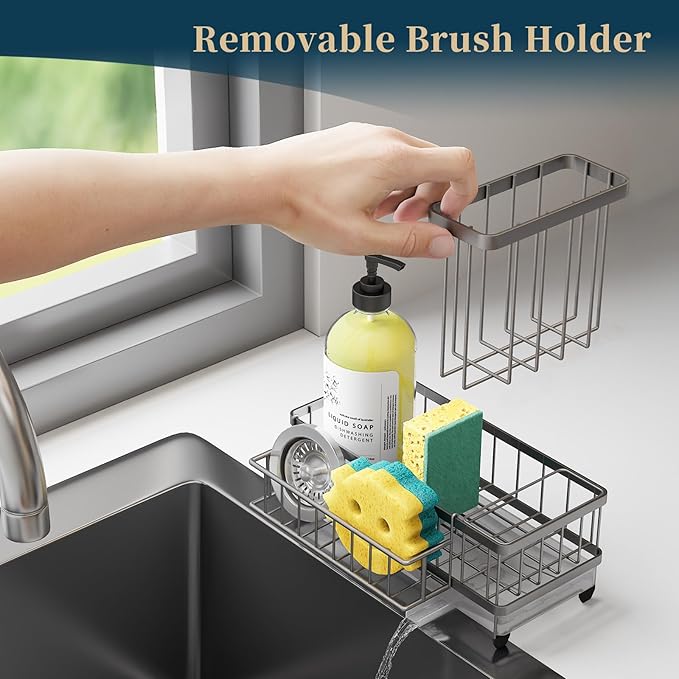 Consuemst Sponge Holder for Kitchen Sink - Image 3