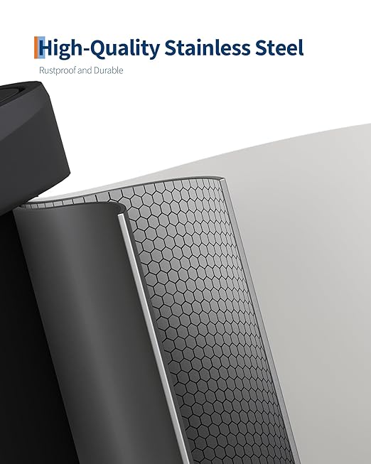 16 Gallon Trash Can, Stainless Steel Kitchen Garbage Can, Recycling or Waste Bin - Image 3