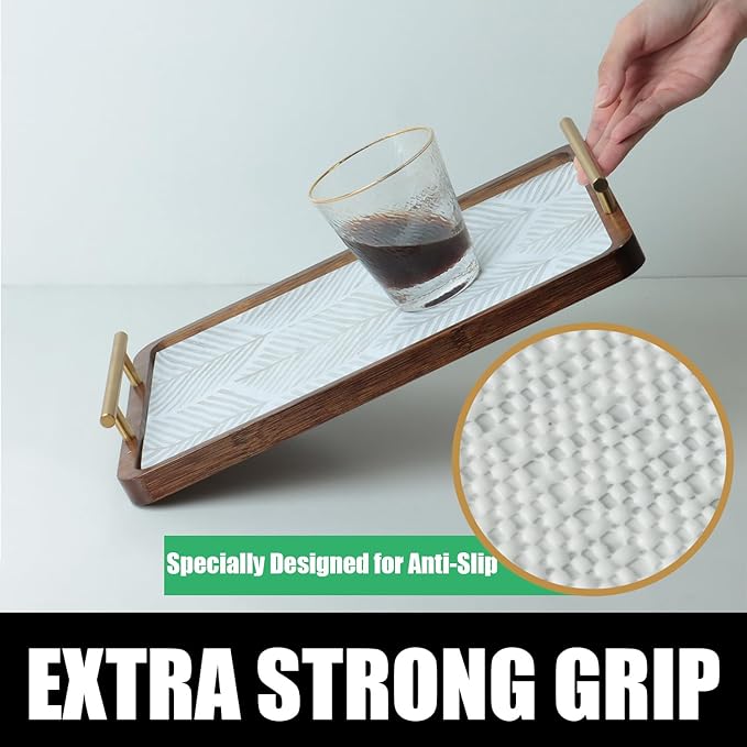 Shelf Liners for Kitchen Cabinets, 16IN x 20FT Non Adhesive and Strong Non-Slip - Image 4