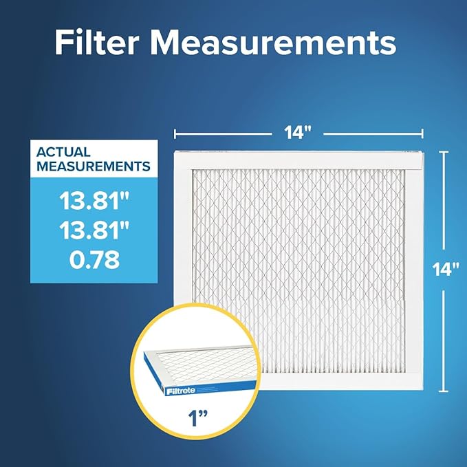 Filtrete 14x14x1 AC Furnace Air Filter, MERV 13, MPR 1900, Premium Allergen - Image 3