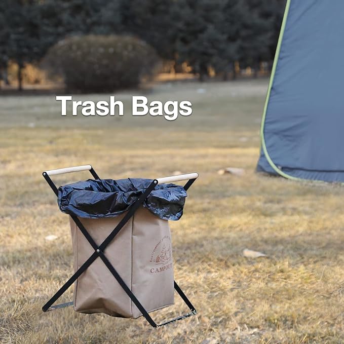 TRIPTIPS Biodegradable Portable Toilet Bags 8 Gallon｜40 Count Camping Toilet - Image 5