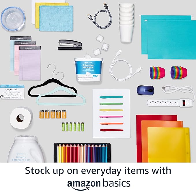 Amazon Basics 5-Shelf Adjustable Heavy Duty Steel Wire Rack Storage Shelving - Image 8
