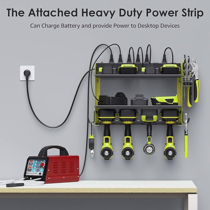 CCCEI Set Power Tool Organizer Wall Mount - Image 3