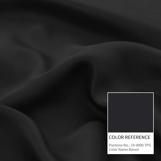 BGment Rod Pocket Blackout Curtains 48 Inches Length - Image 7