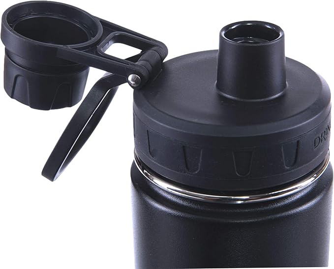 Drinco Stainless Steel Water Bottle Spout Lid Vacuum Insulated Double Wall - Image 3