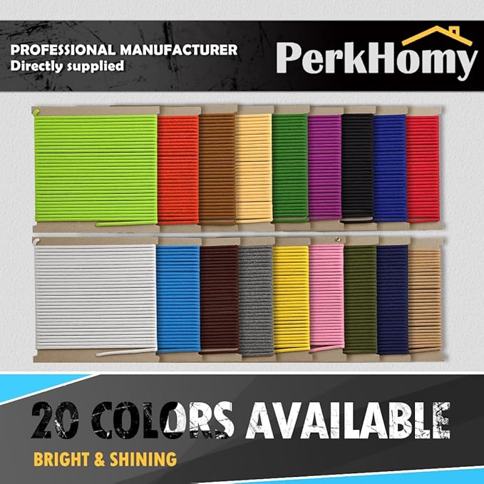 PerkHomy 500lb Cotton Rope 3/16" 50 ft Multi Purpose Utility Diamond Braided - Image 8