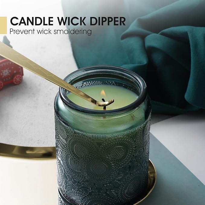 PATOISE 4 in 1 Candle Accessory Set, Candle Wick Trimmer Cutter, Candle Snuffer - Image 5