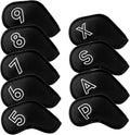 Montela Golf Iron Covers, Golf Iron Head Covers Leather Golf Iron Covers Set by montelagolf