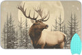 Retro Elk Winter Ironing Mat for Table top Portable Ironing Pad Blanket for by Tatenale