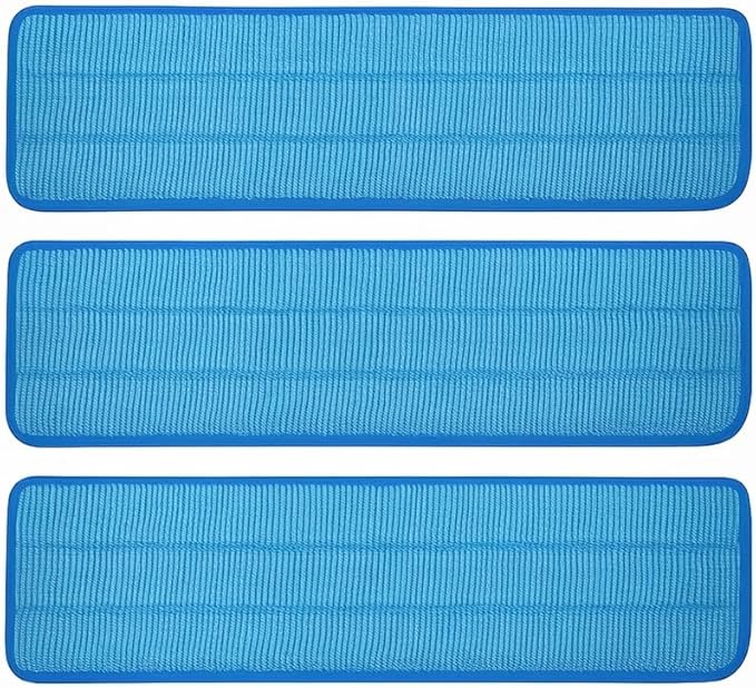 3 Pack Microfiber Pad Universal Commercial 17-18 Inch Head- Heavy Duty by Unknown