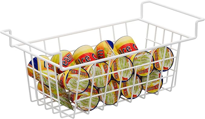 SANNO Chest Freezer Baskets, Deep Freezer Organizer Bins Sturdy Metal Wire - Image 5