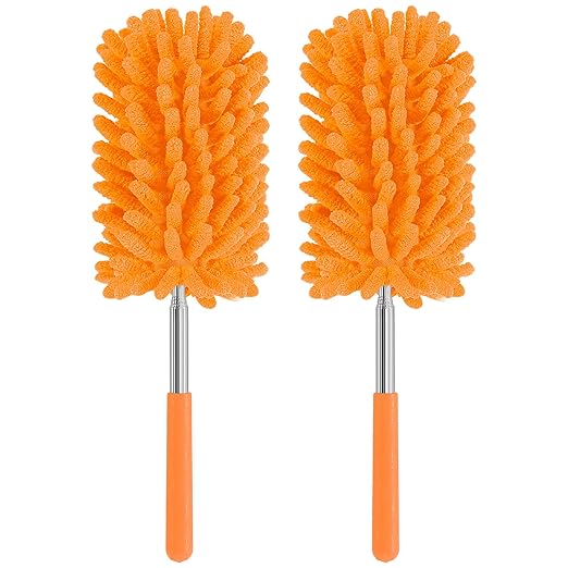 Mini Duster for Cleaning, 360° Bendable Hand Dusters by TIMIVO