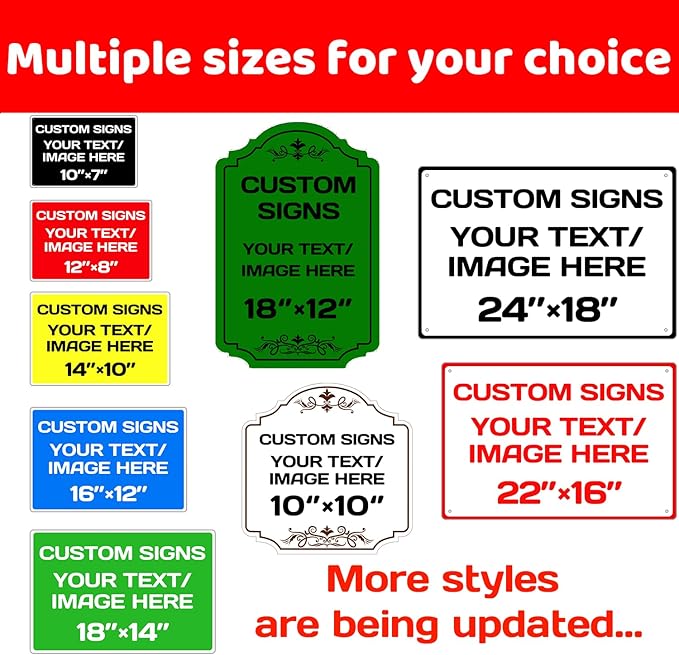 Custom Aluminum Weatherproof Metal Garden Signs - Image 5