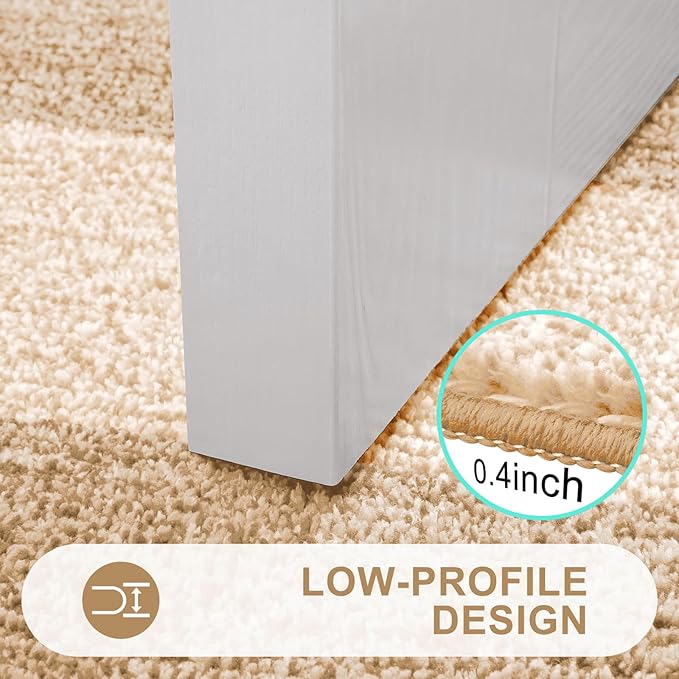 Kitinjoy Indoor Outdoor Door Mat, 32x20 Non-Slip Absorbent Dirt Trapper - Image 4
