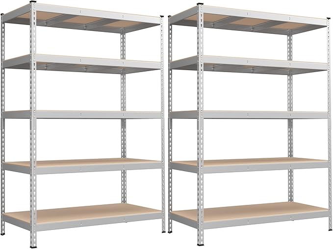 SONGMICS 5-Tier Storage Shelves, Load 2310 lb, Boltless Assembly, Adjustable by SONGMICSbySONGMICSHOME
