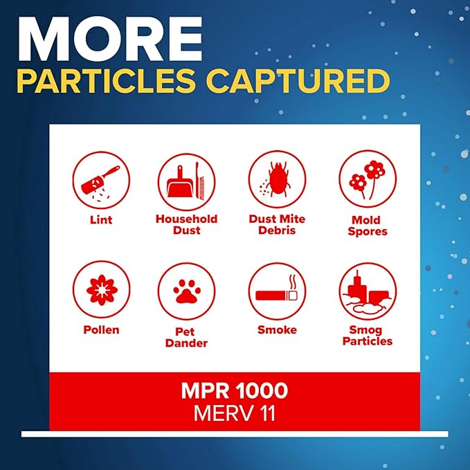 Filtrete 20x36x1 AC Furnace Air Filter, MERV 11, MPR 1000, Micro Allergen - Image 5