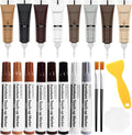 Wood Furniture Repair Kit- 8 Colors Wood Fillers and Touch Up Markers, New by SEISSO