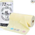 Matthew Microfiber Cleaning Cloth Roll 72Pack Reusable Paper Towels&Washable by MATTHEWCLEANINGPRODUCTS