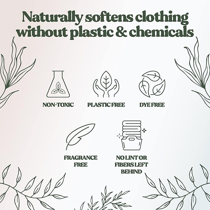 FEBU Wool Dryer Balls, XL | 100% New Zealand Wool | Natural, Reusable Fabric - Image 9