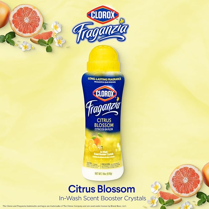 Clorox Fraganzia Laundry Scent Booster Crystals in Citrus Blossom Scent - Image 3