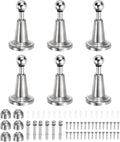 uxcell 6Pcs Magnetic Door Stopper, 304 Stainless Steel Magnetic Door Stop Catch by uxcell