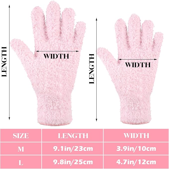 Bencailor 6 Pairs Microfiber Dusting Gloves, Dusting Cleaning Gloves Microfiber - Image 3