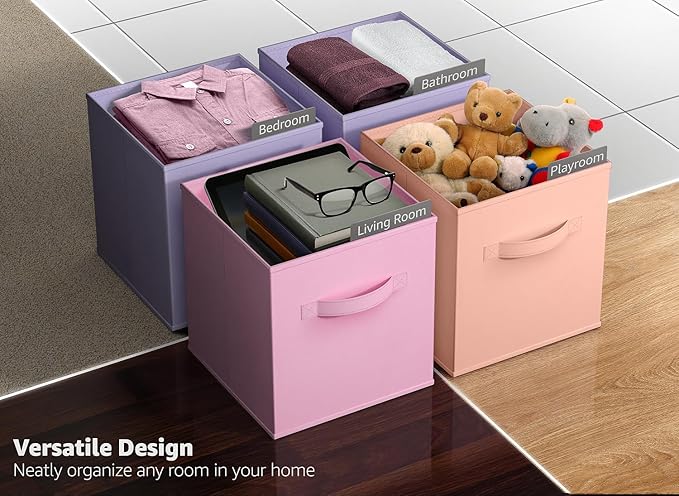 Sorbus Fabric Storage Cubes - Image 4
