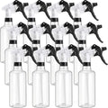 Eccliy 12 Pcs 16 Oz Plastic Spray Bottle, Adjustable Empty Reusable Sprayer by Eccliy